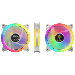 Gamdias AEOLUS M2-1204R White 4 Fan Kit Gamdias AEOLUS M2-1204R White 4 Fan Kit