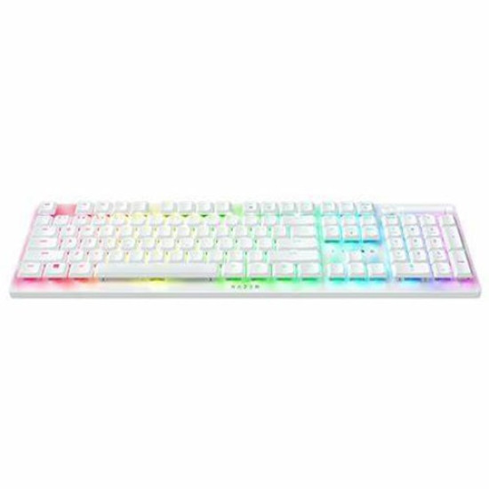 Razer DeathStalker V2 Pro Wireless Gaming Keyboard (Clicky Purple Switch) White Edition (RZ03-04363500-R3M1) Razer DeathStalker V2 Pro Wireless Gaming Keyboard (Clicky Purple Switch) White Edition (RZ03-04363500-R3M1)