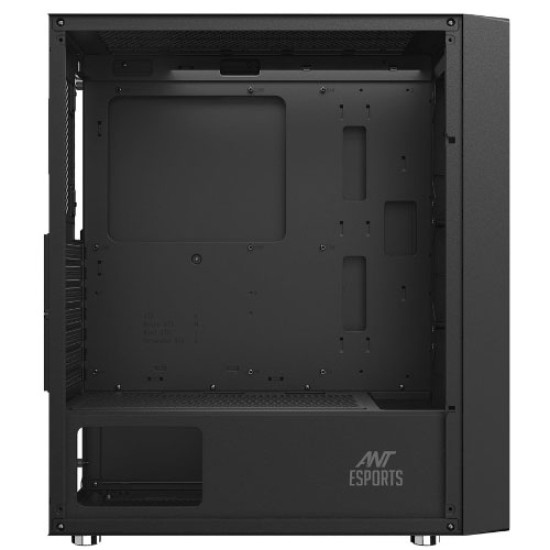 Ant Esports SX3 Black Mid-Tower Gaming Cabinet Ant Esports SX3 Black Mid-Tower Gaming Cabinet