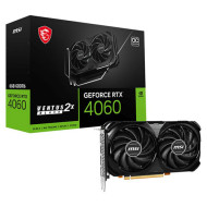 MSI GeForce RTX 4060 VENTUS 2X Black OC 8GB GDDR6