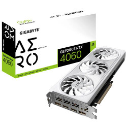Gigabyte GeForce RTX 4060 AERO OC 8G GDDR6 (GV-N4060AERO OC-8GD) Gigabyte GeForce RTX 4060 AERO OC 8G GDDR6 (GV-N4060AERO OC-8GD)