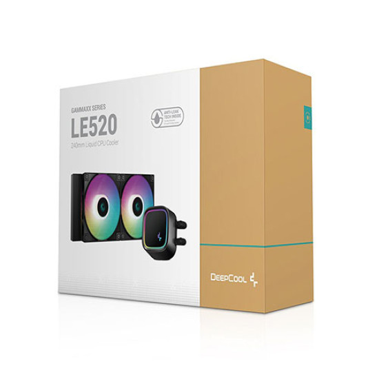 Deepcool LE520 240mm ARGB Liquid Cooler (R-LE520-BKAMMN-G-1) Deepcool LE520 240mm ARGB Liquid Cooler (R-LE520-BKAMMN-G-1)