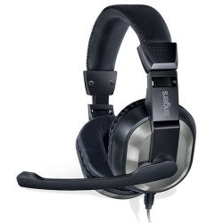 Fingers F10 Wired Headphone with Mic (Black + Slate Grey) Fingers F10 Wired Headphone with Mic (Black + Slate Grey)