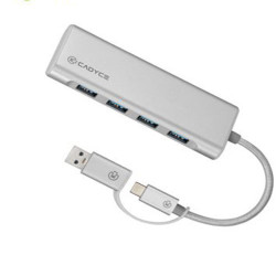 Cadyce USB-C and USB 3.0 4-Port Hub (CA-UC4H) Cadyce USB-C and USB 3.0 4-Port Hub (CA-UC4H)