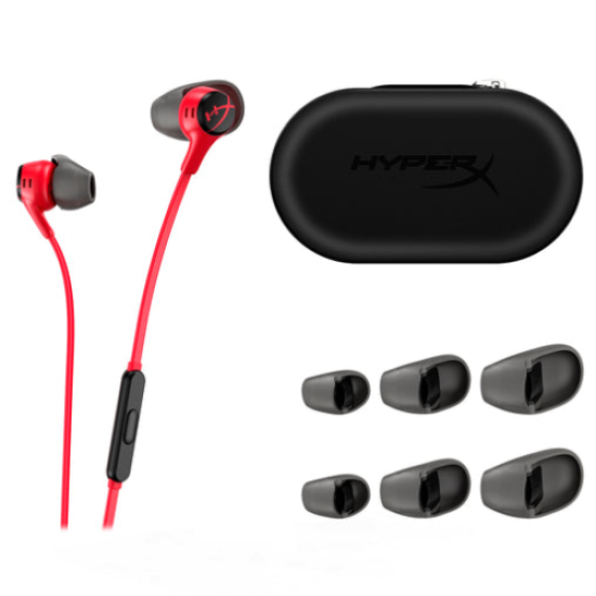 HyperX Cloud Earbuds II Gaming Earbuds - Red (705L8AA) HyperX Cloud Earbuds II Gaming Earbuds - Red (705L8AA)