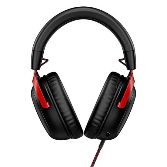 HyperX Cloud III Wired Gaming Headset - Black Red (727A9AA) HyperX Cloud III Wired Gaming Headset - Black Red (727A9AA)