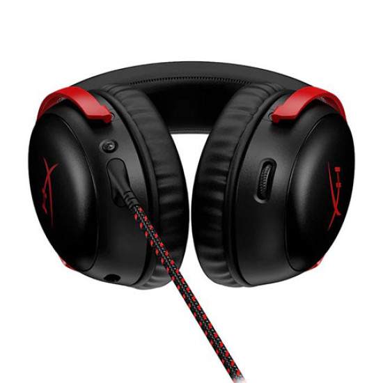 HyperX Cloud III Wired Gaming Headset - Black Red (727A9AA) HyperX Cloud III Wired Gaming Headset - Black Red (727A9AA)
