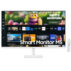Samsung 32 inch M5 FHD Smart Monitor with Smart TV (LS32CM501EWXXL)