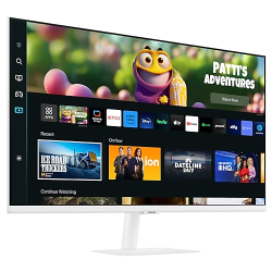 Samsung 32 inch M5 FHD Smart Monitor with Smart TV (LS32CM501EWXXL)