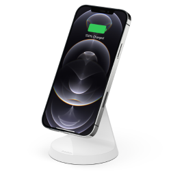 Belkin Magnetic 7.5W Wireless Charger Stand - White (WIB003BTWH) Belkin Magnetic 7.5W Wireless Charger Stand - White (WIB003BTWH)