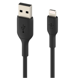 Belkin BoostCharge Lightning to USB-A Cable 1M - Black (CAA001bt1MBK) Belkin BoostCharge Lightning to USB-A Cable 1M - Black (CAA001bt1MBK)