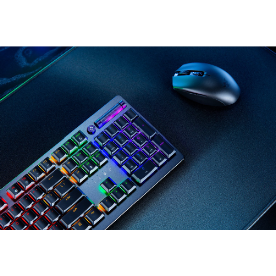Razer DeathStalker V2 Pro Wireless Low Profile Optical Gaming Keyboard - Clicky Purple Switch (RZ03-04361800-R3M1) Razer DeathStalker V2 Pro Wireless Low Profile Optical Gaming Keyboard - Clicky Purple Switch (RZ03-04361800-R3M1)
