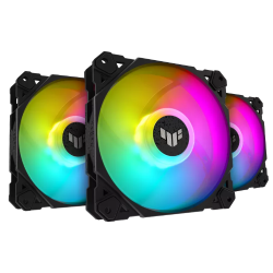 ASUS TUF Gaming TF120 ARGB Fan - Triple Fan Kit with ARGB Controller (TF120-BK-ARGB-3IN1)