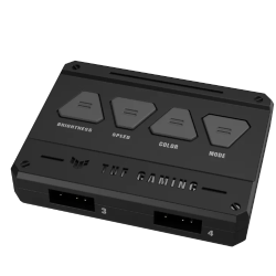 ASUS TUF Gaming TF120 ARGB Fan - Triple Fan Kit with ARGB Controller (TF120-BK-ARGB-3IN1)
