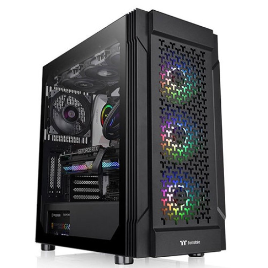 Thermaltake Versa T27 TG ARGB Mid Tower Chassis - Black (CA-1W2-00M1WN-01) Thermaltake Versa T27 TG ARGB Mid Tower Chassis - Black (CA-1W2-00M1WN-01)