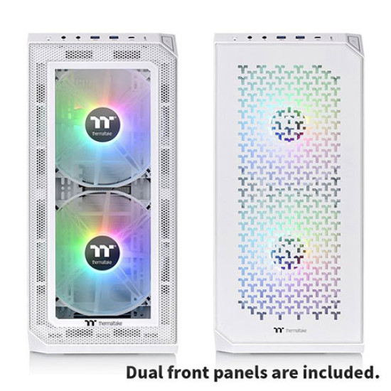 Thermaltake View 300 MX Snow Mid Tower Chassis - White (CA-1P6-00M6WN-00) Thermaltake View 300 MX Snow Mid Tower Chassis - White (CA-1P6-00M6WN-00)