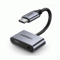 UGREEN 2 Ports USB-C Hub to 3.5mm Audio Adapter (CM193) UGREEN 2 Ports USB-C Hub to 3.5mm Audio Adapter (CM193)