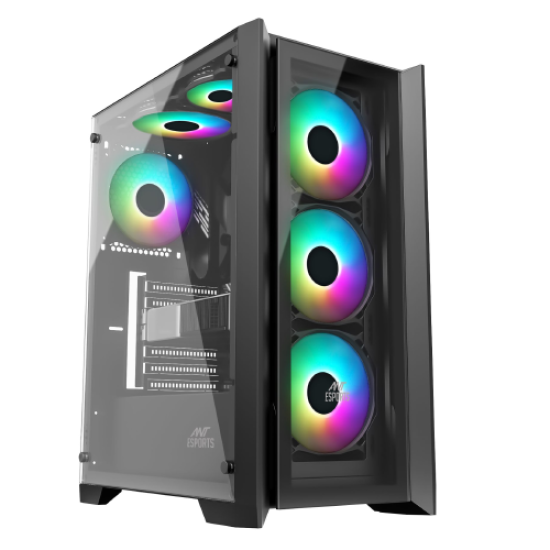Ant Esports ICE-170TG Gaming Cabinet Black Ant Esports ICE-170TG Gaming Cabinet Black