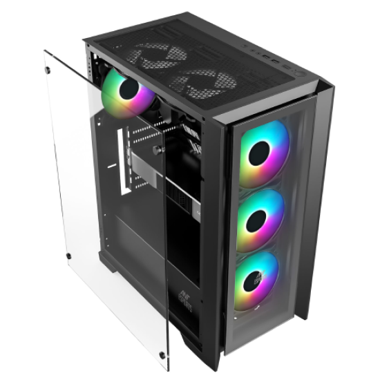 Ant Esports ICE-170TG Gaming Cabinet Black Ant Esports ICE-170TG Gaming Cabinet Black