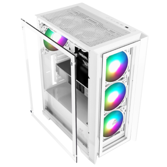 Ant Esports ICE-170TG Gaming Cabinet White Ant Esports ICE-170TG Gaming Cabinet White