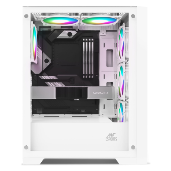 Ant Esports ICE-170TG Gaming Cabinet White Ant Esports ICE-170TG Gaming Cabinet White