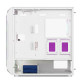 Ant Esports ICE-410TG Mid Tower Gaming Cabinet Without Power Supply - White Ant Esports ICE-410TG Mid Tower Gaming Cabinet Without Power Supply - White