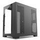Ant Esports Crystal XL Mid Tower Cabinet With Fans Black