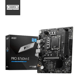 MSI PRO B760M-E DDR5 Intel Motherboard MSI PRO B760M-E DDR5 Intel Motherboard