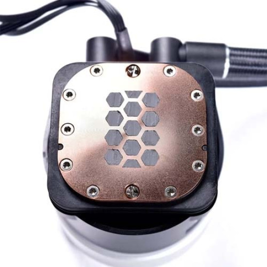 NZXT Kraken 240 RGB 240mm LCD AIO Liquid Cooler White (RL-KR240-W1)