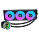 Lian Li Galahad II Trinity 360 ARGB CPU Liquid Cooler - Black (G89.GA2T36B.IN)