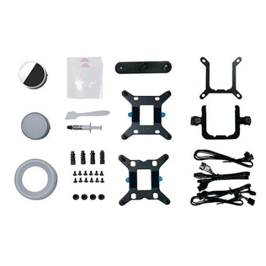 Lian Li Galahad II Trinity 360 ARGB CPU Liquid Cooler - Black (G89.GA2T36B.IN)