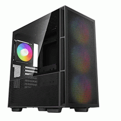Deepcool CH560 Mid Tower ARGB Computer Case - Black (R-CH560-BKAPE4-G-1) Deepcool CH560 Mid Tower ARGB Computer Case - Black (R-CH560-BKAPE4-G-1)