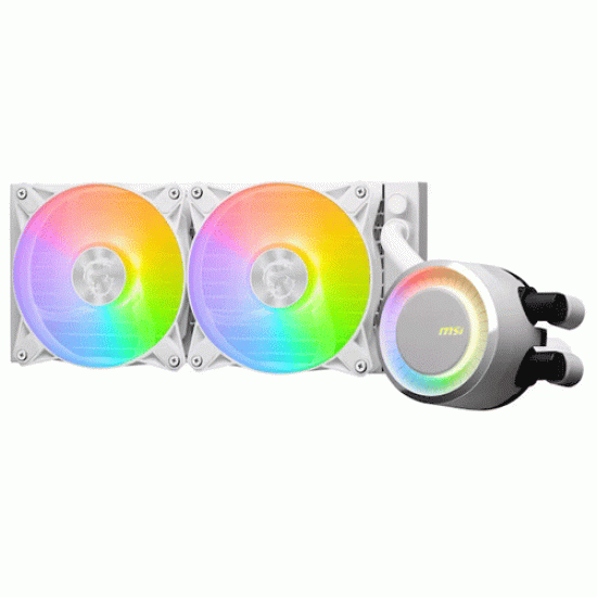 MSI MAG CoreLiquid E240 AIO 240mm Liquid Cooler White MSI MAG CoreLiquid E240 AIO 240mm Liquid Cooler White