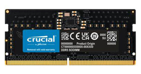 Crucial 32GB DDR5-4800 SODIMM (CT32G48C40S5)