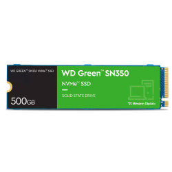 Western Digital Green SN350 500GB NVMe SSD (WDS500G2G0C) Western Digital Green SN350 500GB NVMe SSD (WDS500G2G0C)