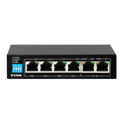 D-Link 6-Port Unmanaged PoE Switch (DES-F1006P-E) D-Link 6-Port Unmanaged PoE Switch (DES-F1006P-E)