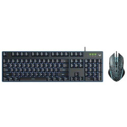 Rapoo V100S Backlit Gaming Keyboard and Optical Gaming Mouse Combo Rapoo V100S Backlit Gaming Keyboard and Optical Gaming Mouse Combo