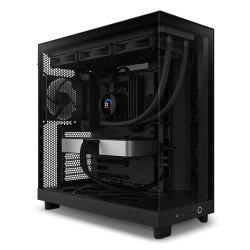 NZXT H6 Flow Compact Dual-Chamber Mid-Tower Airflow Case Black (CC-H61FB-01)