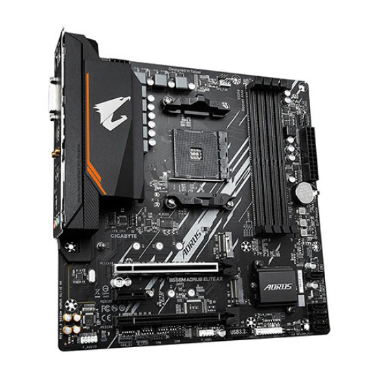 Gigabyte B550M AORUS ELITE AX AMD Motherboard