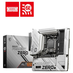 MSI B650M Project Zero DDR5 AMD Motherboard MSI B650M Project Zero DDR5 AMD Motherboard