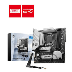 MSI B760M Project Zero DDR5 Intel Motherboard MSI B760M Project Zero DDR5 Intel Motherboard