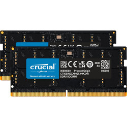 Crucial 32GB Kit (2x16GB) DDR5-5600 Sodimm (CT2K16G56C46S5) Crucial 32GB Kit (2x16GB) DDR5-5600 Sodimm (CT2K16G56C46S5)