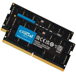 Crucial 32GB Kit (2x16GB) DDR5-5600 Sodimm (CT2K16G56C46S5) Crucial 32GB Kit (2x16GB) DDR5-5600 Sodimm (CT2K16G56C46S5)