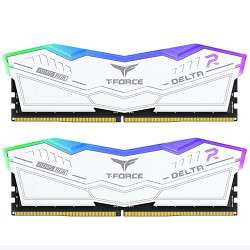 Teamgroup T-Force Delta RGB 64 GB (2 x 32GB) DDR5 5600 White (FF4D564G5600HC36BDC01) Teamgroup T-Force Delta RGB 64 GB (2 x 32GB) DDR5 5600 White (FF4D564G5600HC36BDC01)