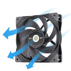 Thermaltake SWAFAN GT12 PC Cooling Fan 1 Pack (CL-F155-PL12BL-A)