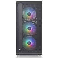 Thermaltake S200 TG ARGB Black Mid Tower Chassis (CA-1X2-00M1WN-00)
