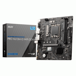 MSI PRO H610M-G WIFI DDR4 Intel Motherboard MSI PRO H610M-G WIFI DDR4 Intel Motherboard