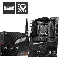 MSI PRO B650-S WIFI DDR5 AMD Motherboard MSI PRO B650-S WIFI DDR5 AMD Motherboard