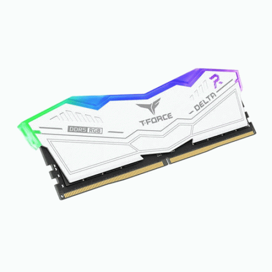 Teamgroup T-Force Delta RGB 16GB 5200MHz CL40 DDR5 White (FF4D516G5200HC40C01) Teamgroup T-Force Delta RGB 16GB 5200MHz CL40 DDR5 White (FF4D516G5200HC40C01)