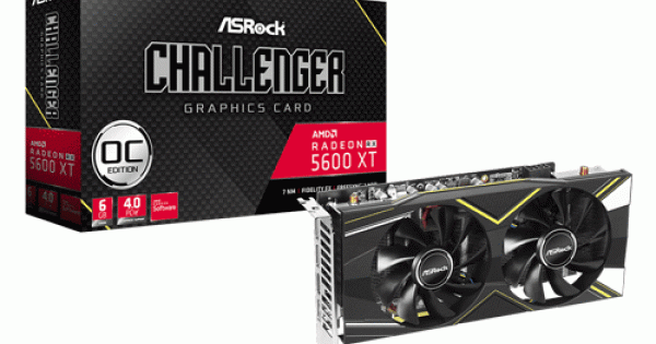 Asrock AMD Radeon RX 5600 XT Challenger D OC 6GB GDDR6